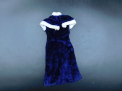 blue velvet dress maddie